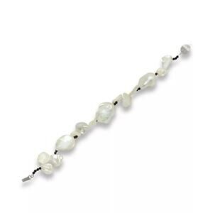 Cultured Freshwater Baroque Pearl (11 & 13mm), Black Spinel (4-1/2 ct. t.w.)